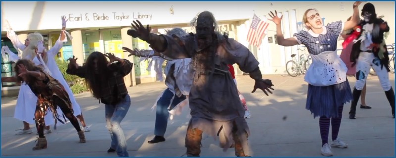 Thriller Night Dance at the Pacific Beach / Taylor Branch Library